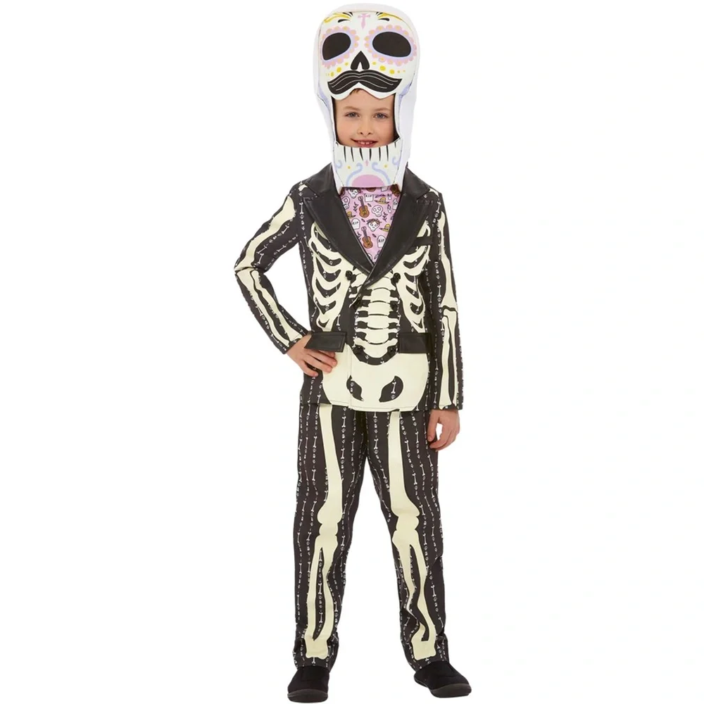 NWT Deluxe Day of the Dead Señor Costume